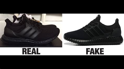 adidas pure boost fake vs real|genuine adidas vs real.